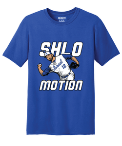 Men's "Shlo Motion" Short Sleeve T-Shirt - Blue